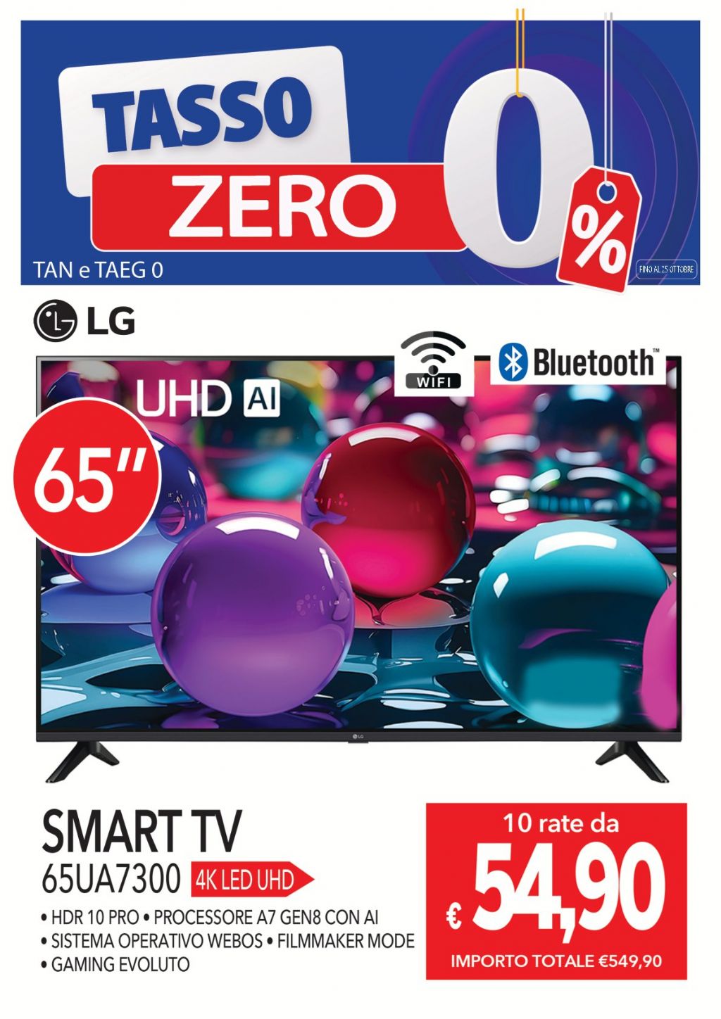 LG 65UA7300 65'' 4K