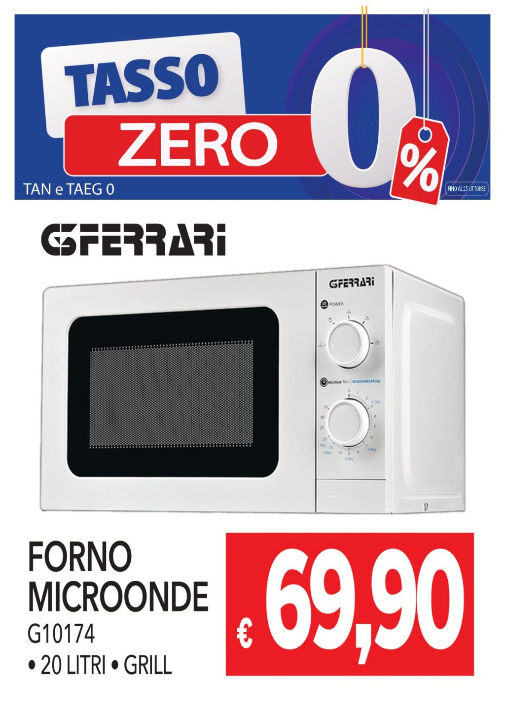 MICROONDE FERRARI G10174