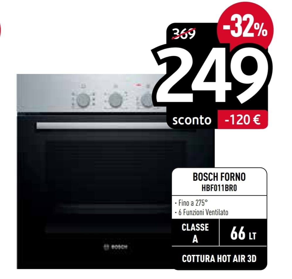 BOSCH FORNO INCASSO HBF011BR0