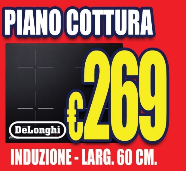 PIANO COTTURA DE LONGHI INDUZIONE 60CM