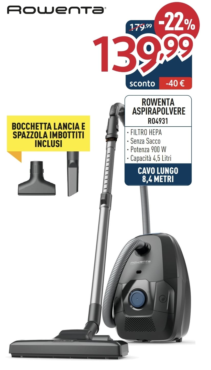 ASPIRAPOLVERE ROWENTA RO4931