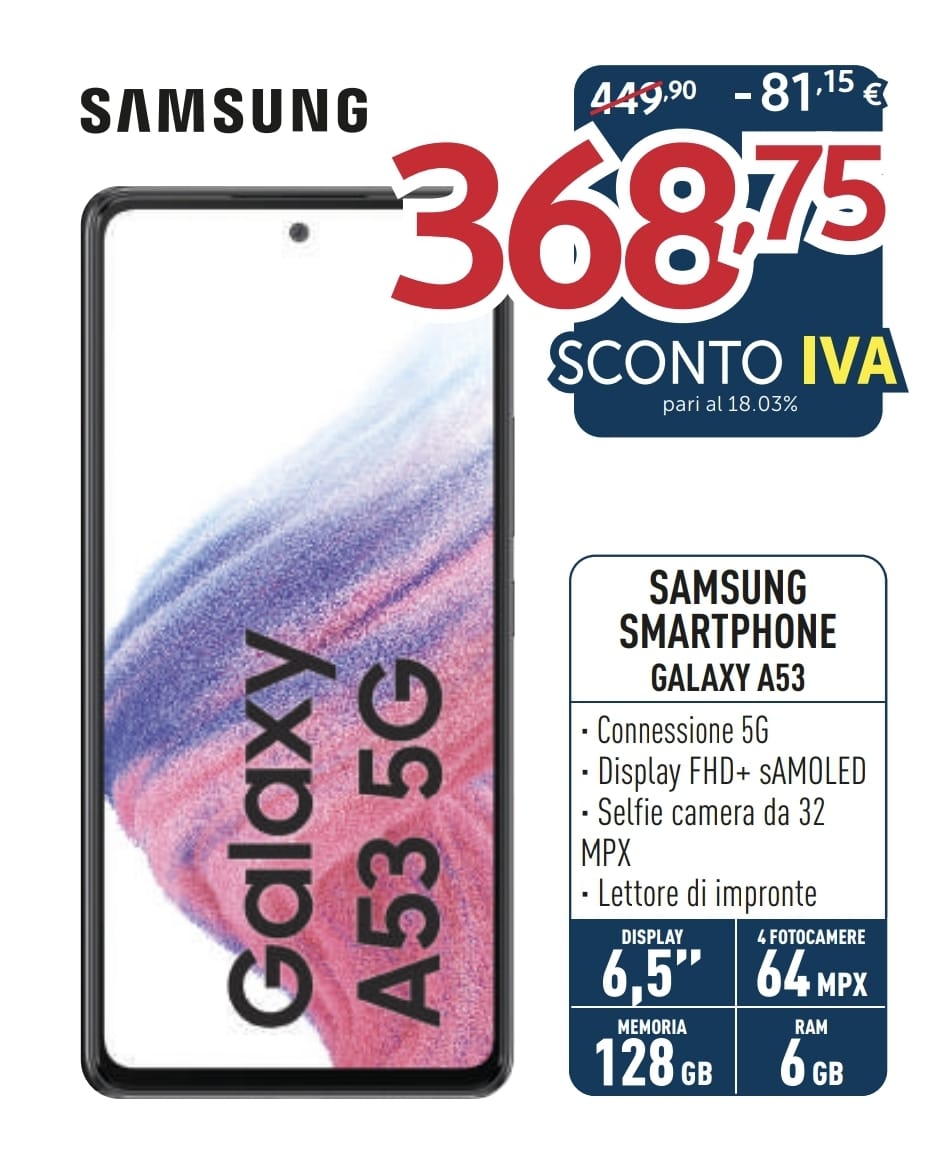 SAMSUNG A53 5G 128GB