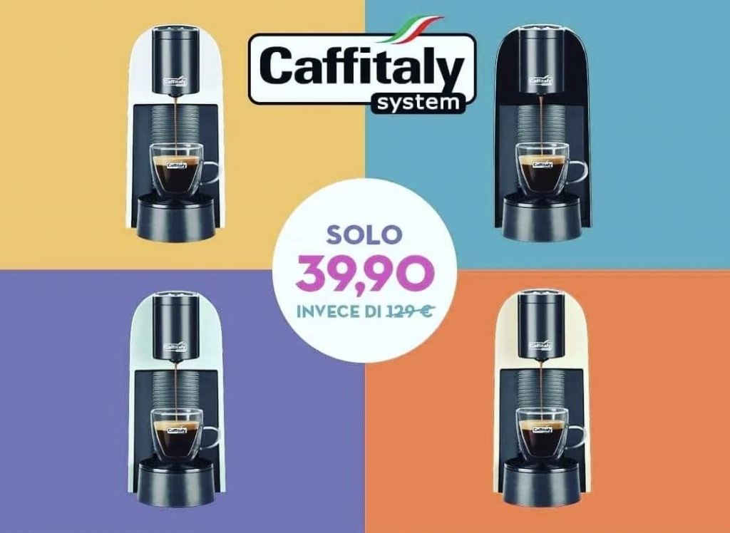 MACCHINA DA CAFFE' CAFFITALY VOLTA