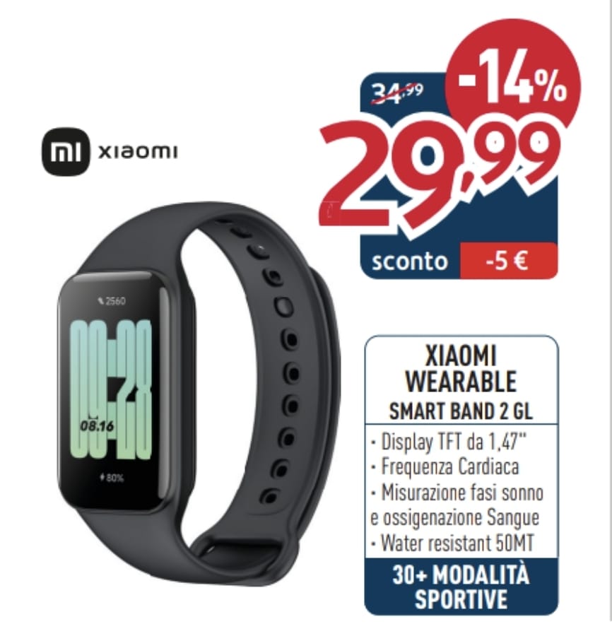 SMARTWATCH XIAOMI SMART BAND 2