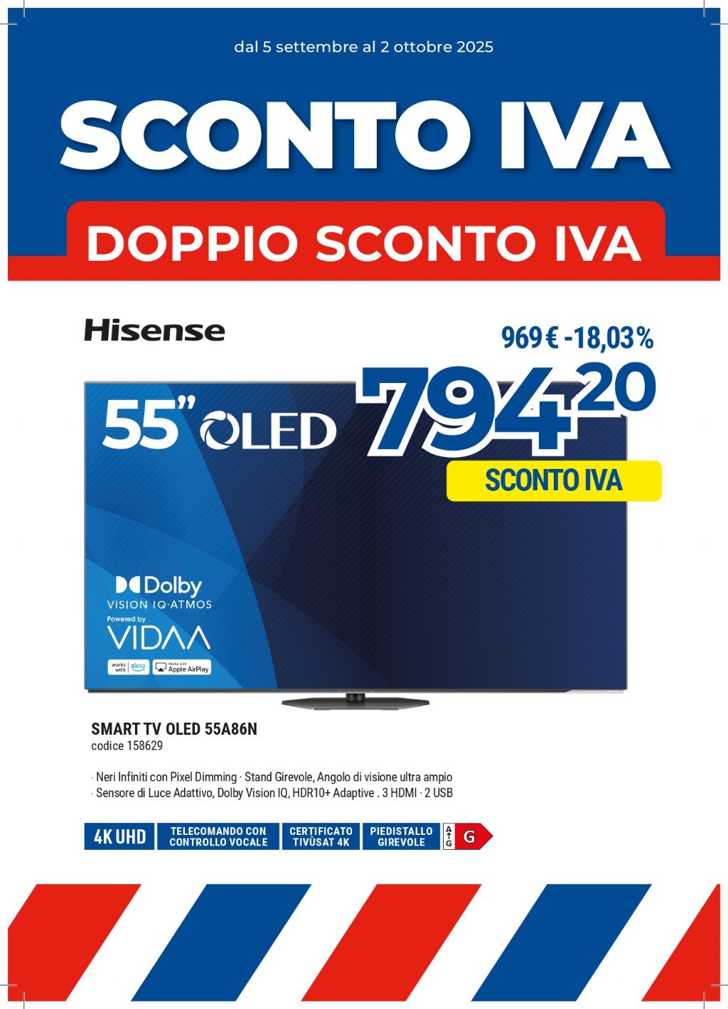 HISENSE 55A86N OLED
