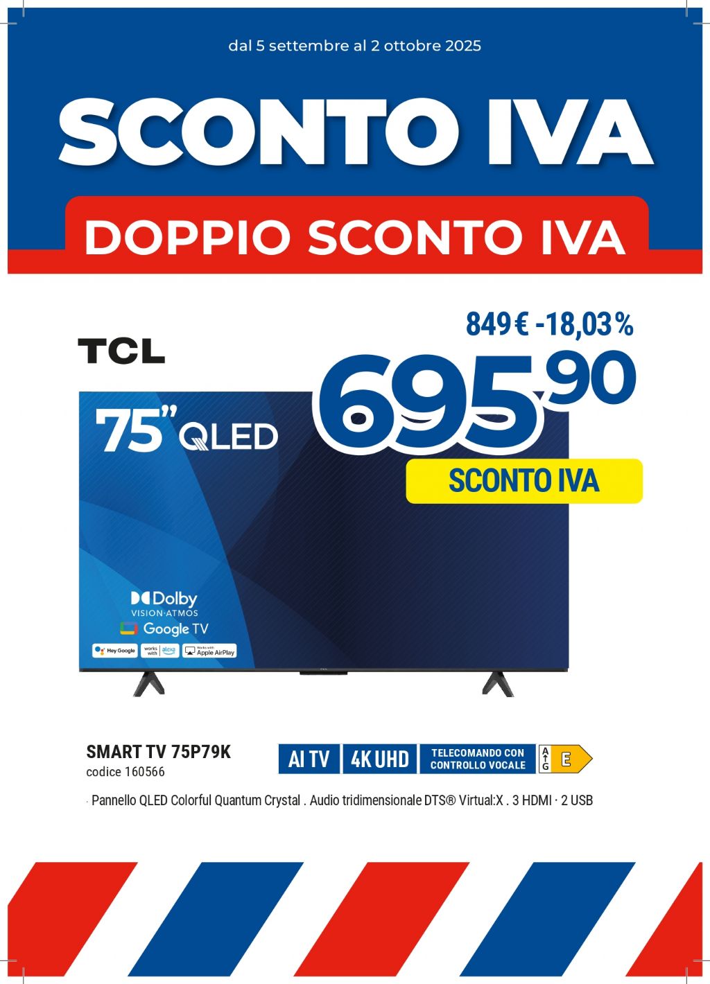 TCL 75P79K 75''