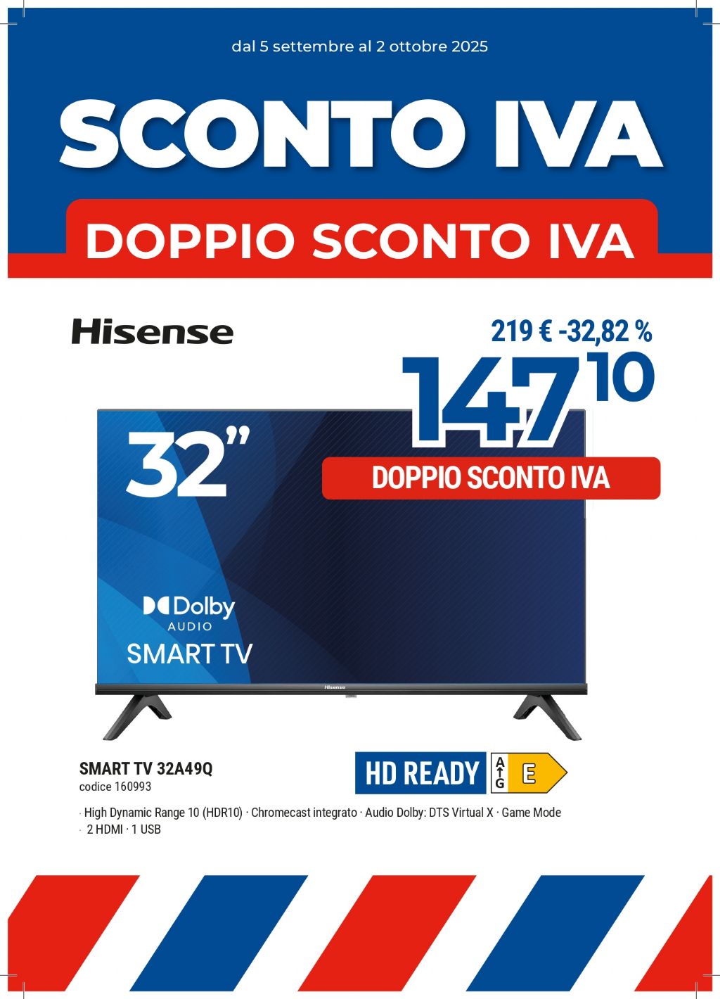 TV HISENSE 32A49Q 32''