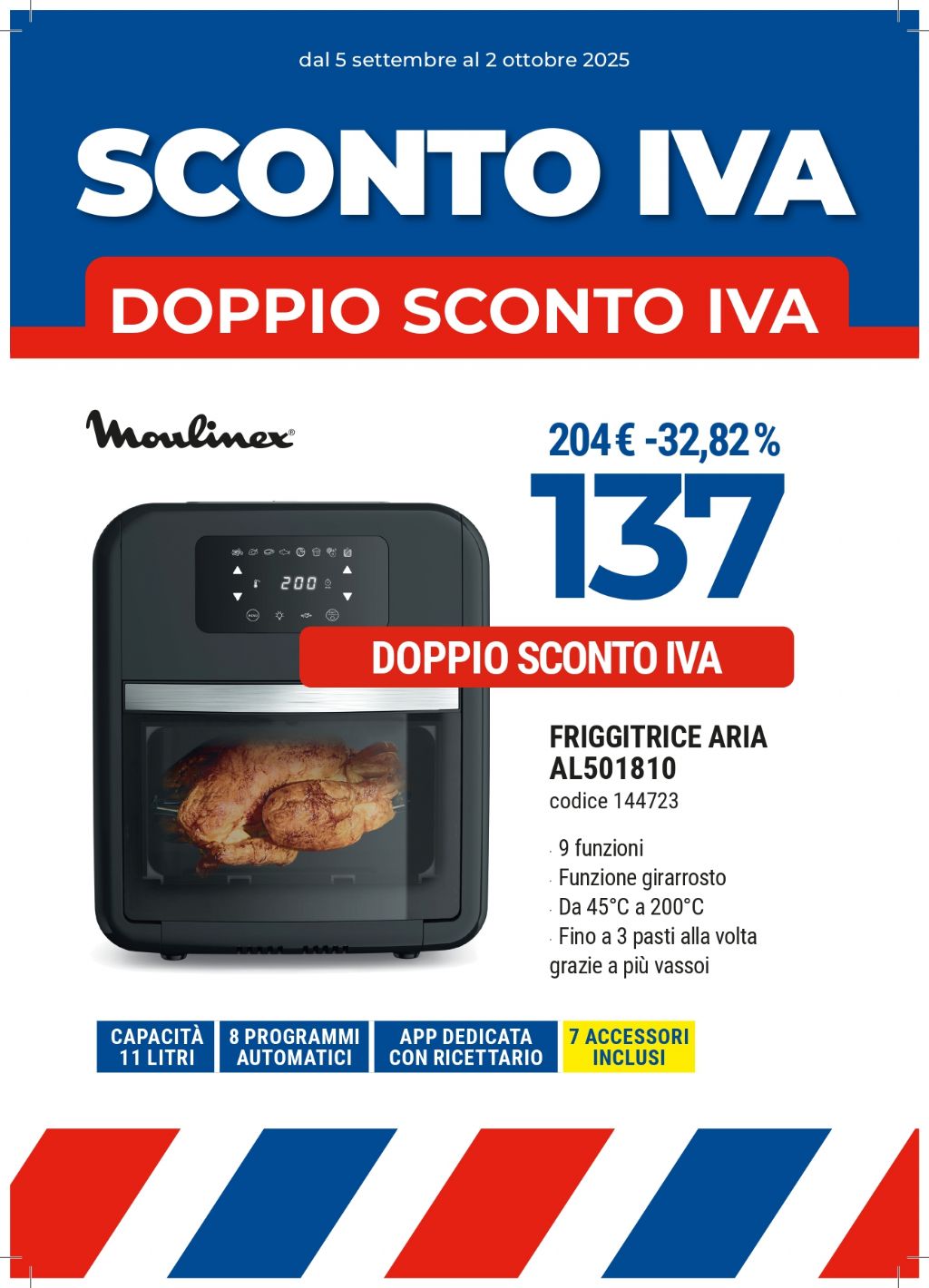 FRIGGITRICE ARIA MOULINEX AL501810