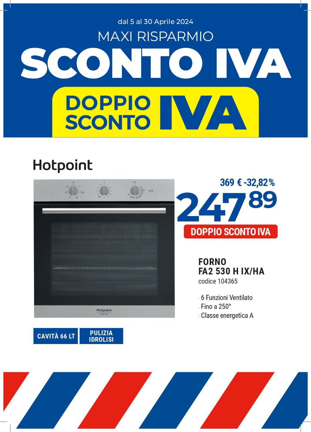 FORNO HOTPOINT-ARISTON FA 2 530 H IX/HA