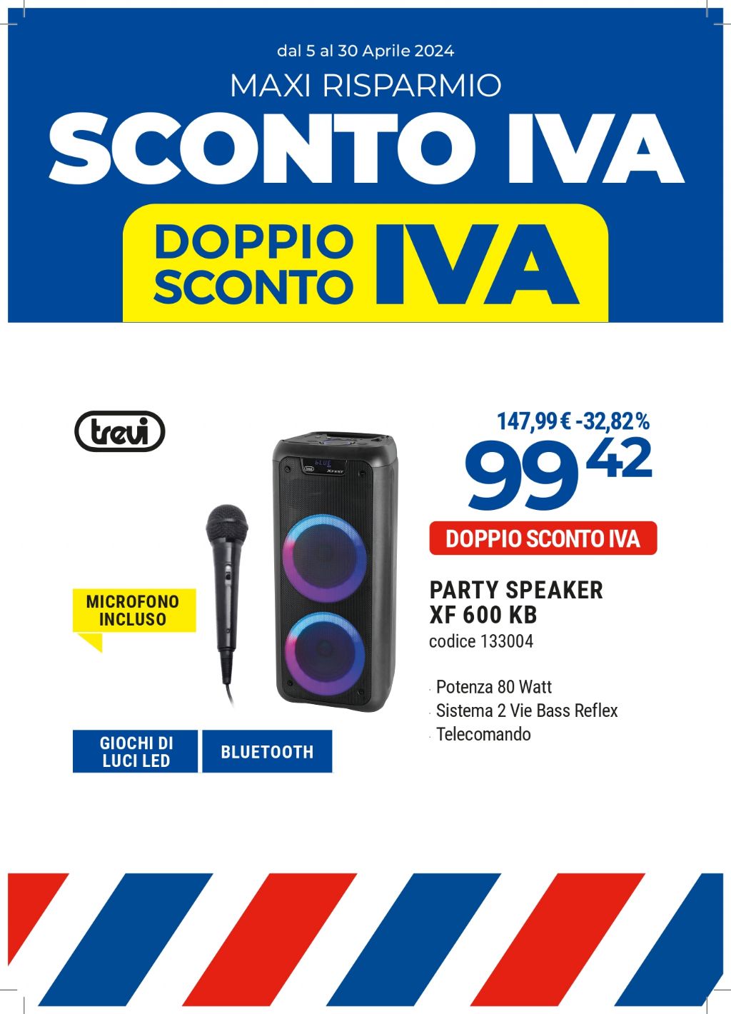 TREVI CASSA BLUETOOTH XF 600 KB