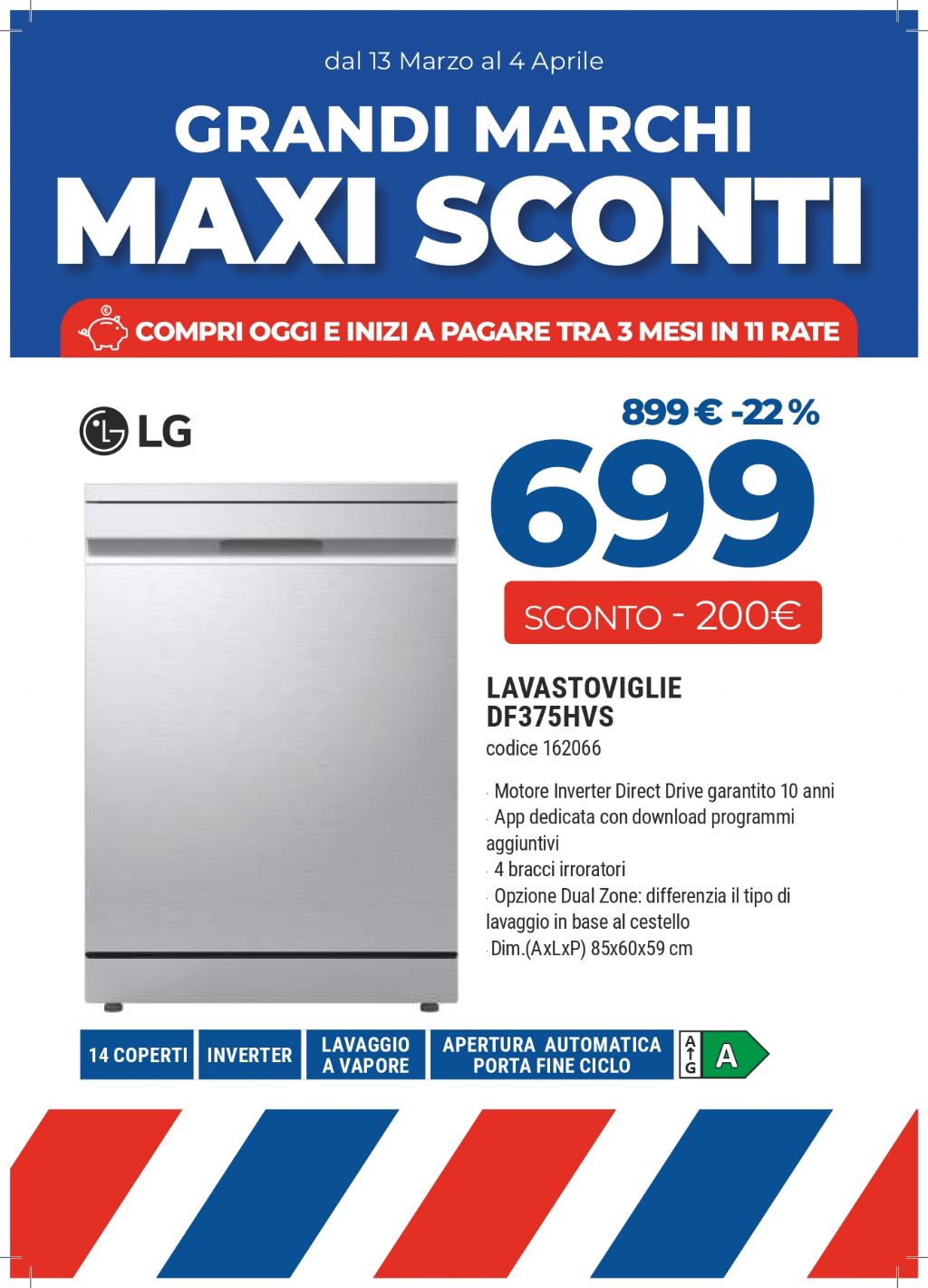 LAVASTOVIGLIE LG DF375HVS