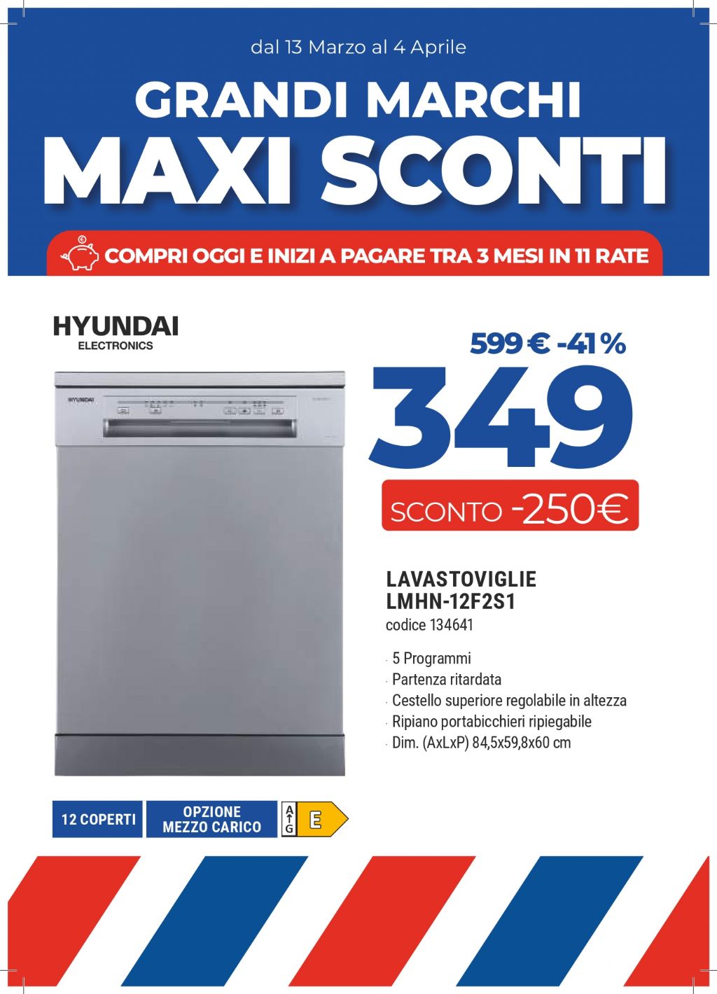 LAVASTOVIGLIE HYUNDAI LMHN-12F2S1 13 COP.