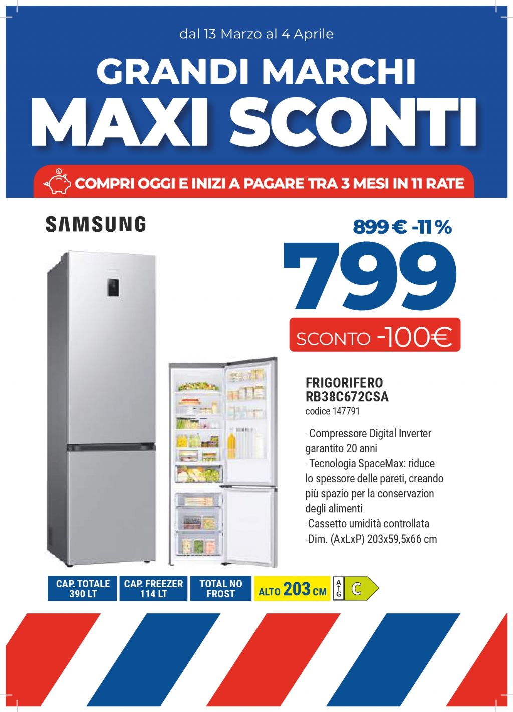 FRIGO SAMSUNG RB38C672CSA