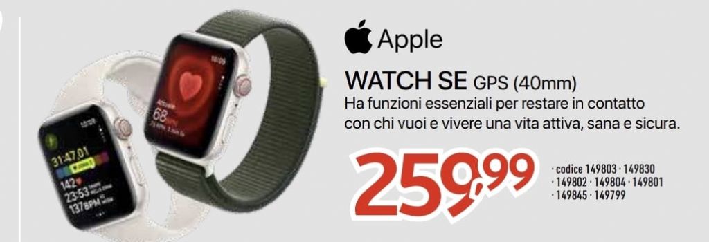 APPLE WATCH SE GPS 40mm