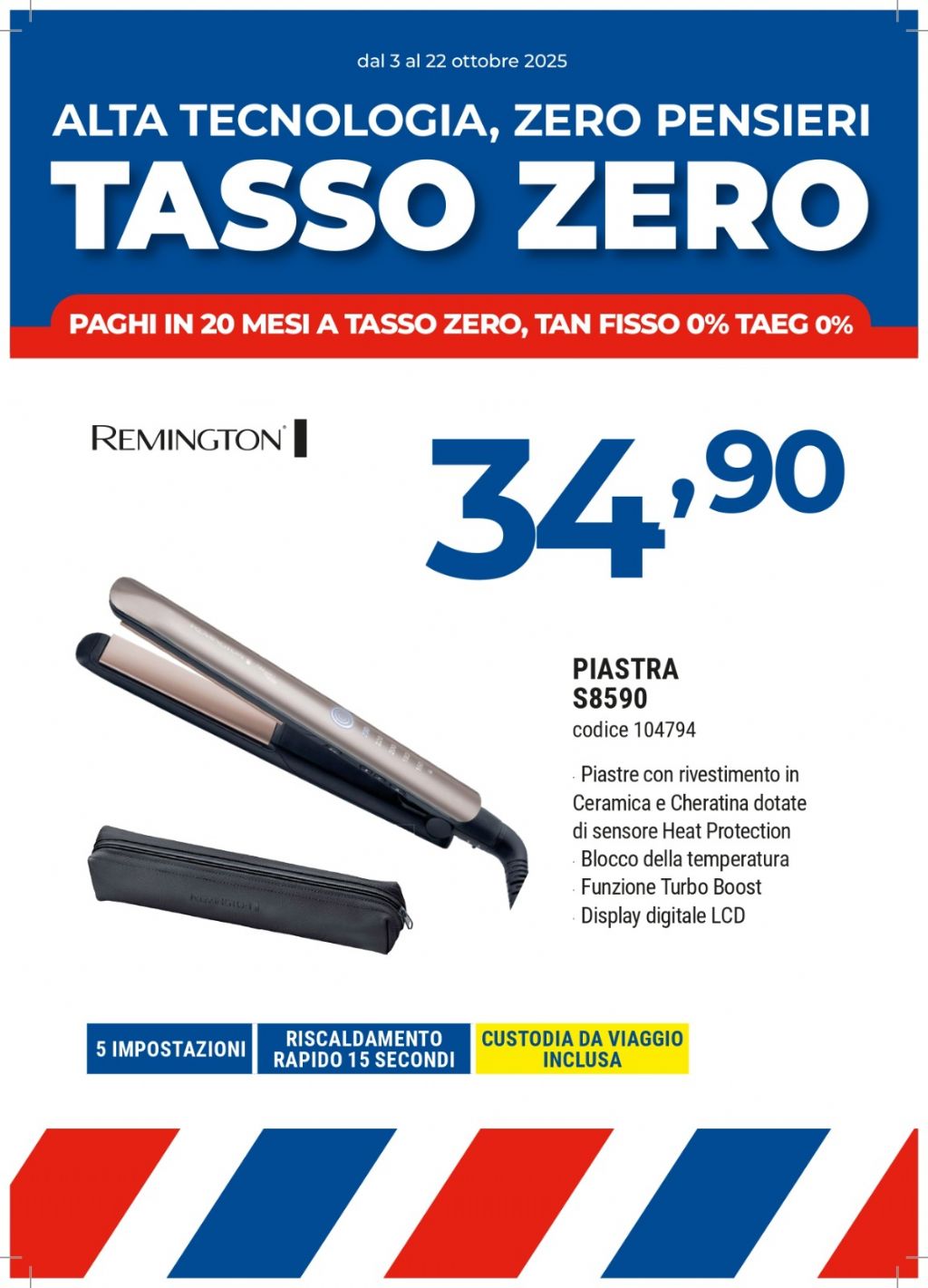 PIASTRA REMINGTON S8590