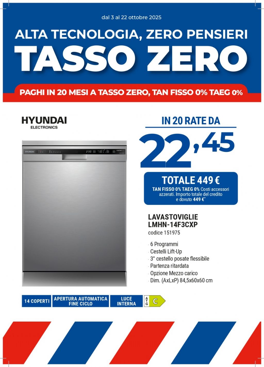LAVASTOVIGLIE HYUNDAI LMHN-14F3CXP