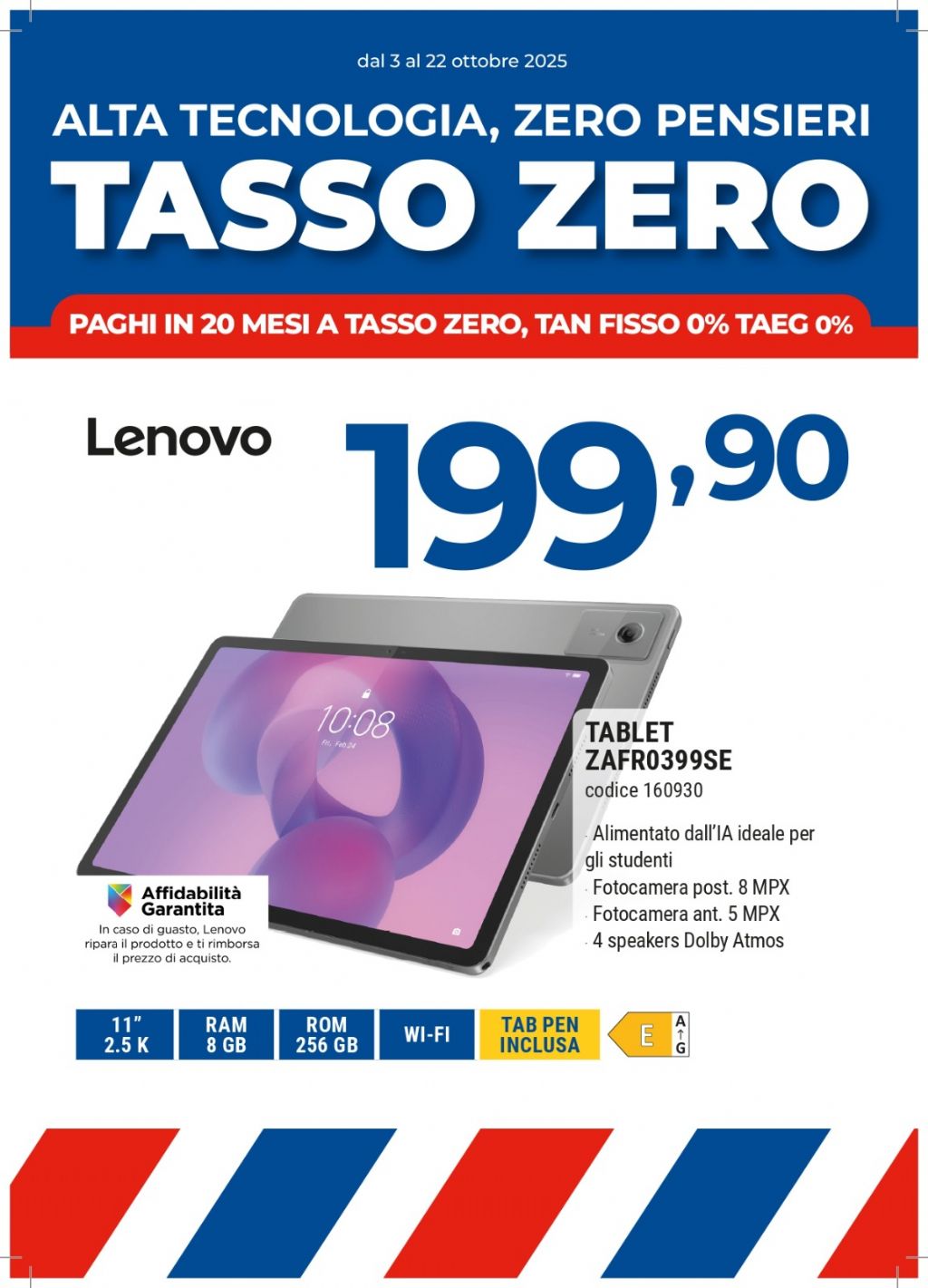 TABLET LENOVO ZAFR0399SE