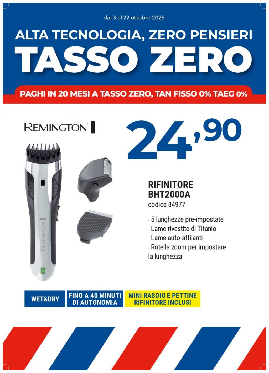 REMINGTON RIFINITORE BHT2000A