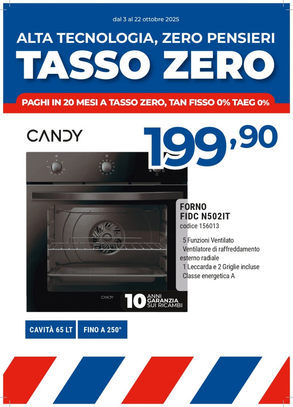 CANDY FORNO FIDC N502IT