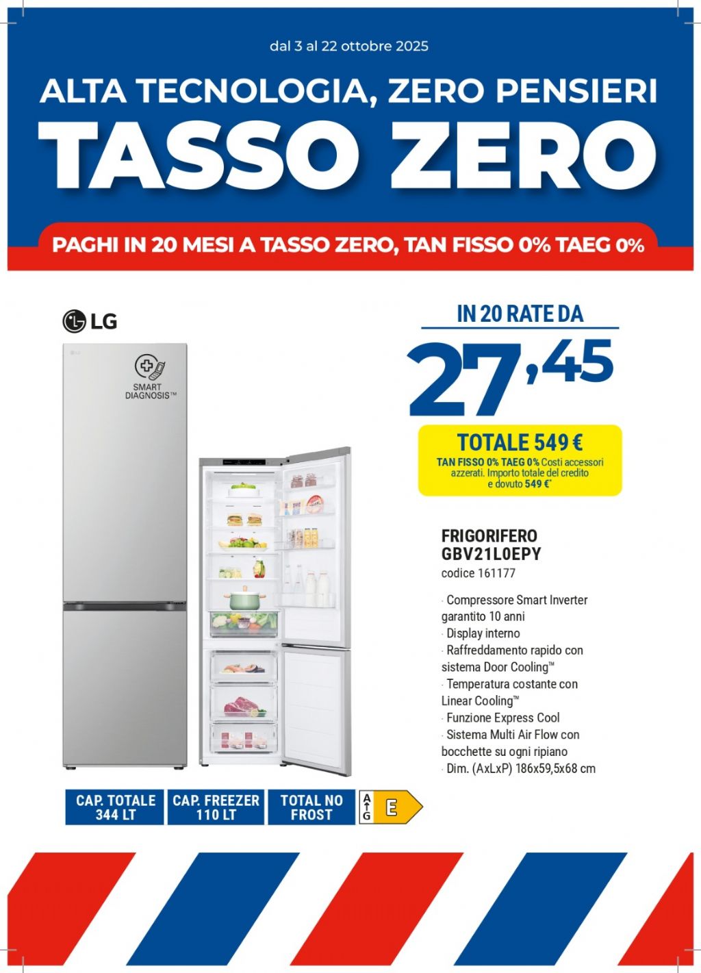 FRIGO LG GBV21L0EPY