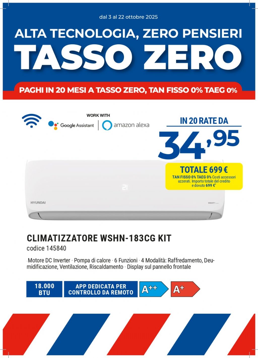 CLIMATIZZATORE HYUNDAI WSHN-183CG KIT