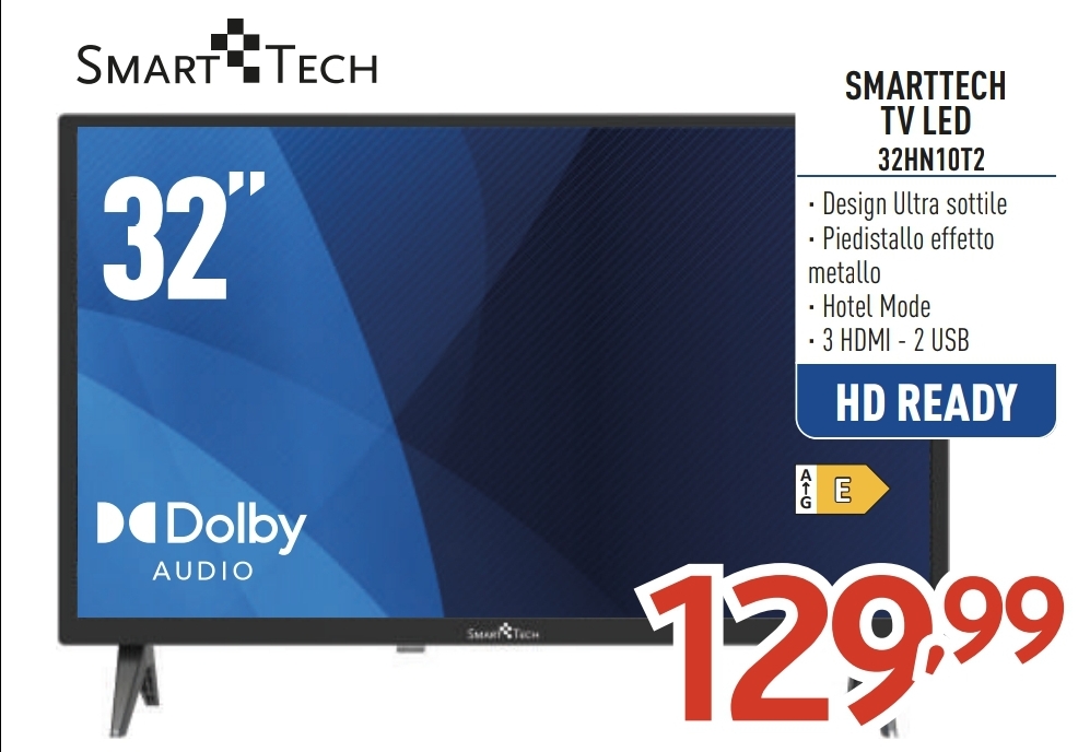 SMART TECH 32HN10T2 32'' HD