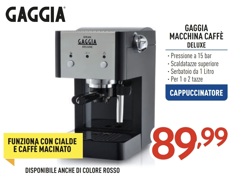 MACCHINA CAFFE GAGGIA DELUXE