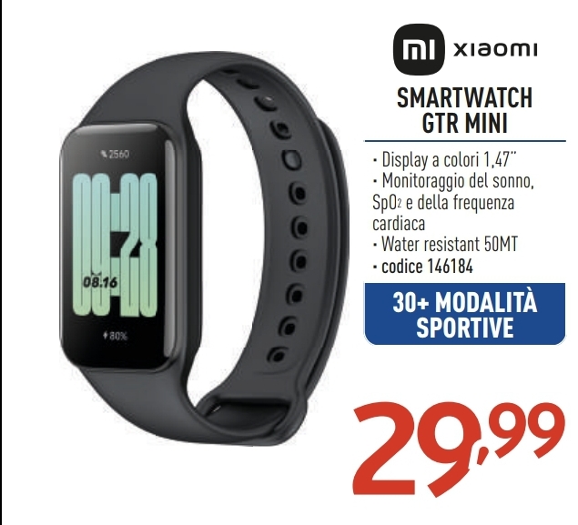 SMARTWATCH XIAOMI GTR MINI