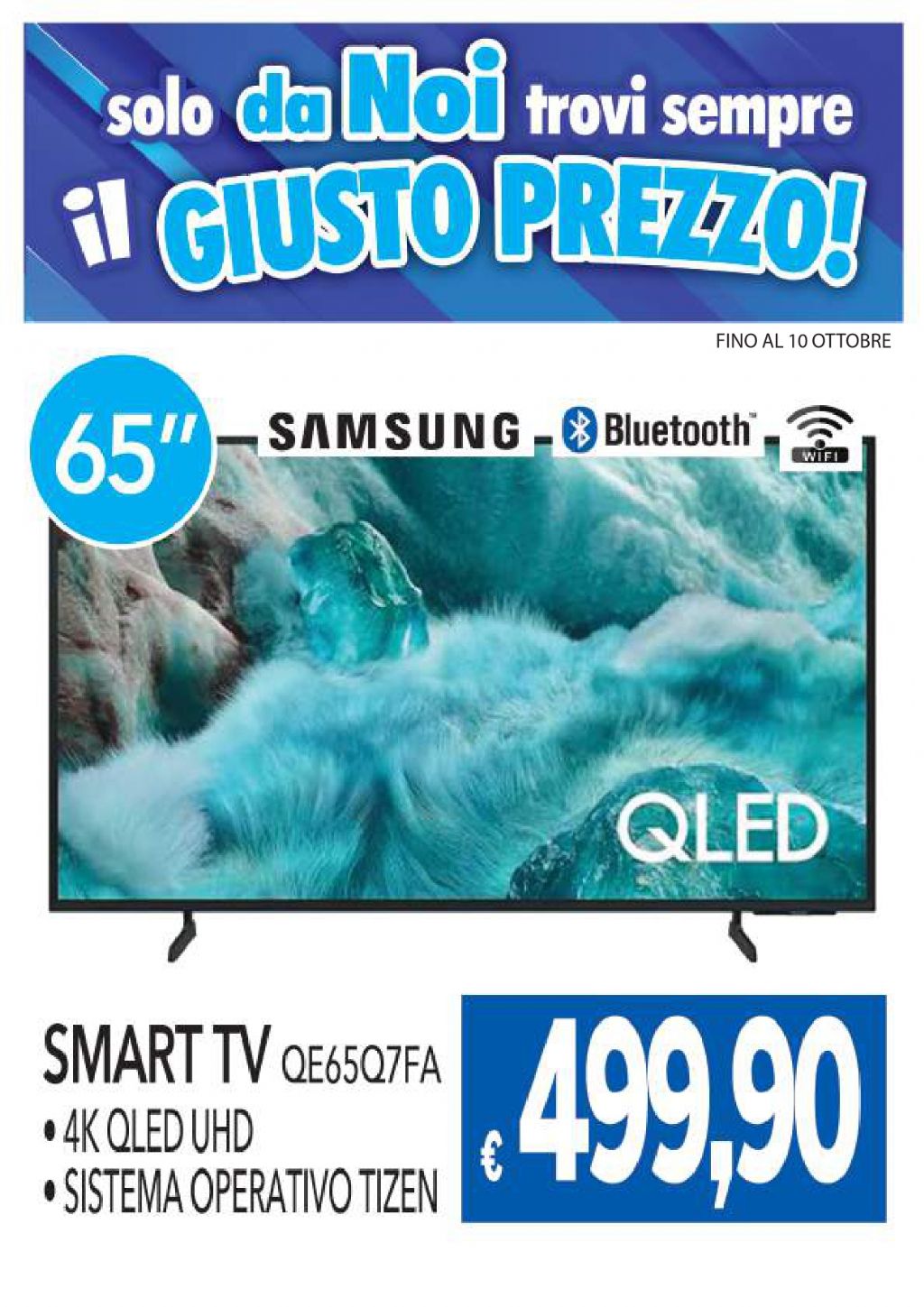 SAMSUNG TV QE65Q7FA 65'' QLED