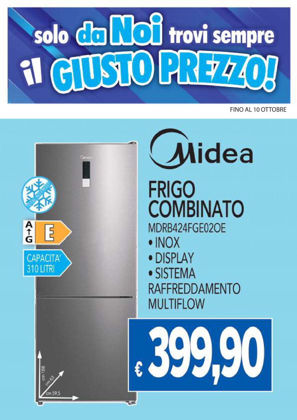 FRIGO MIDEA MDRB424FGE02OE