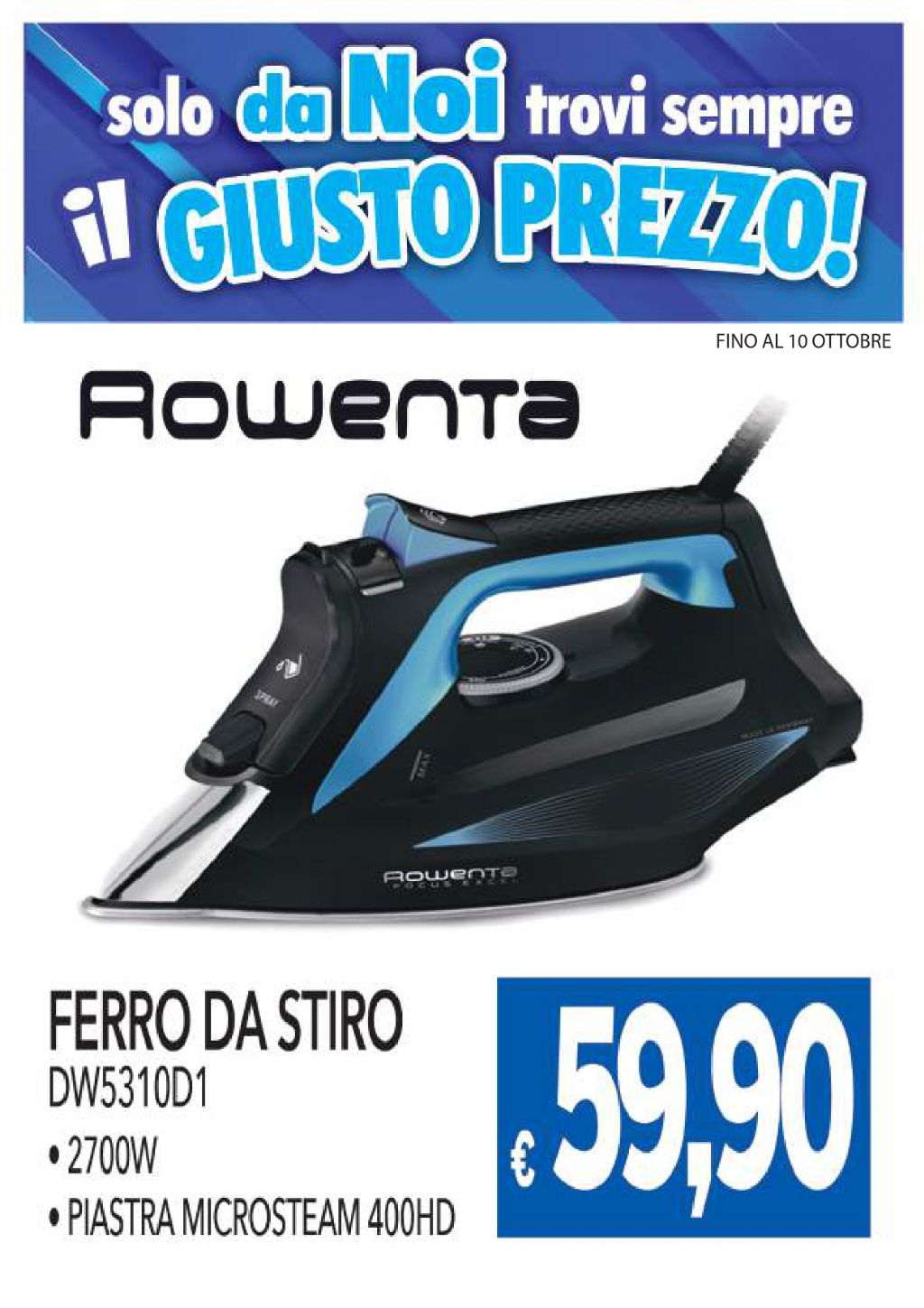 FERRO A VAPORE ROWENTA DW5310D1
