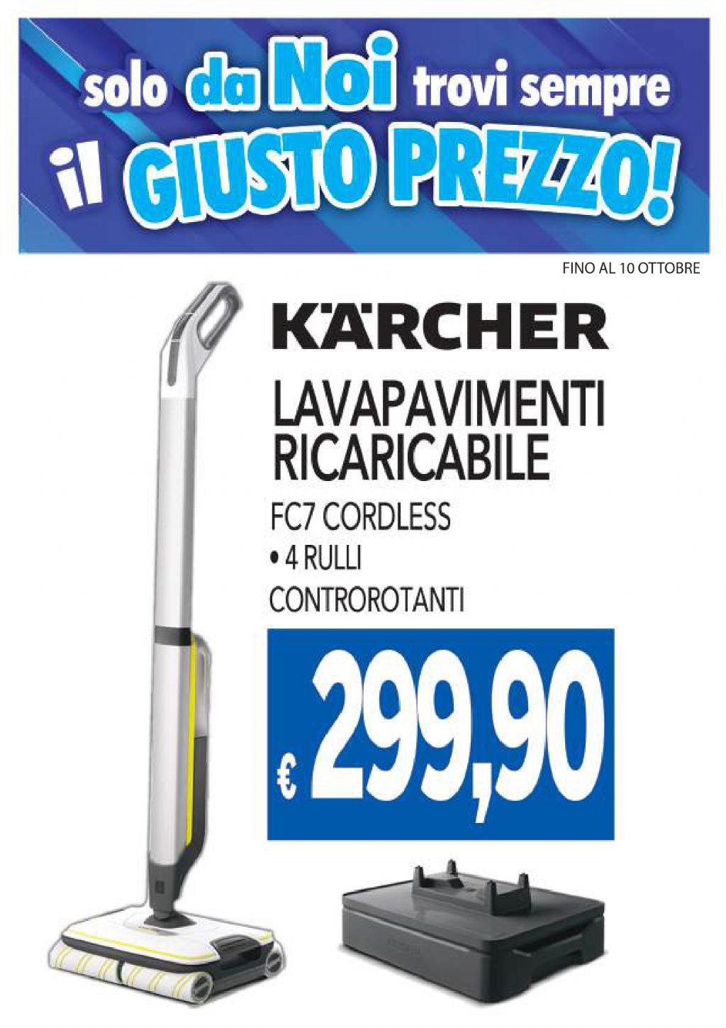 LAVAPAVIMENTI KARCHER FC7 CORDLESS