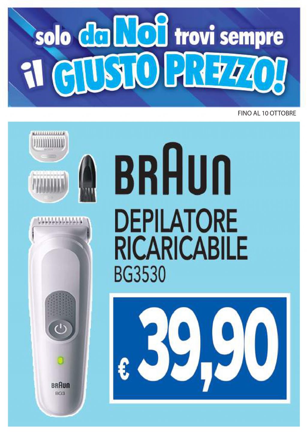 BRAUN DEPILATORE BG3530