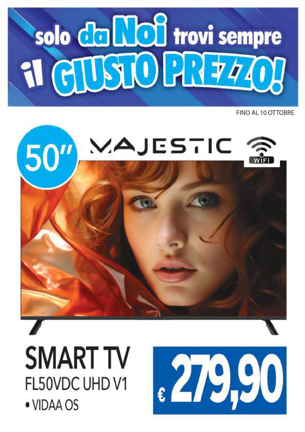 MAJESTIC FL50VDC UHD V1