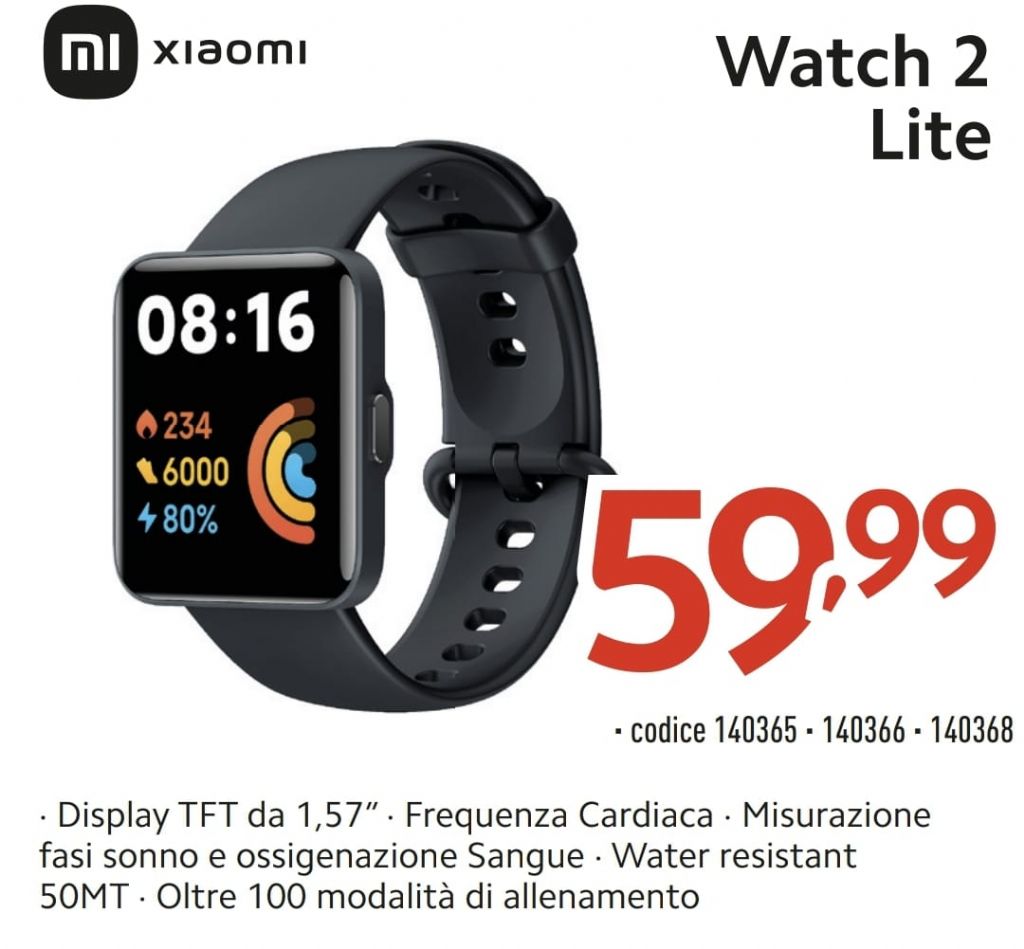 XIAOMI WATCH 2 LITE