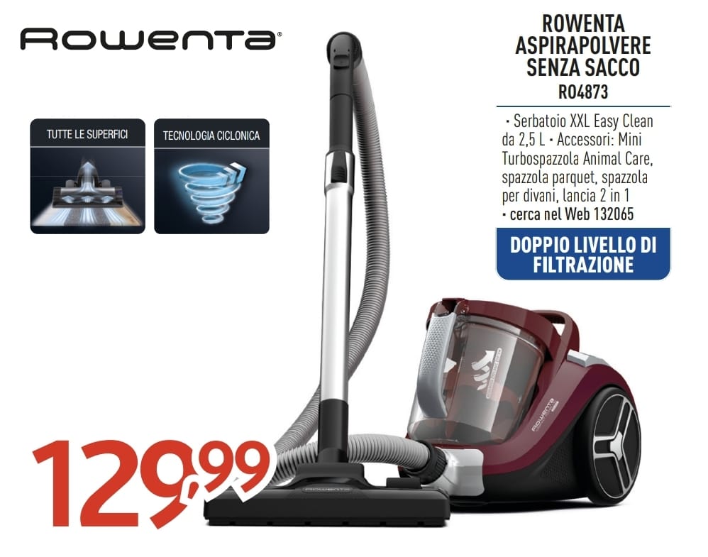 ASPIRAPOLVERE ROWENTA RO4873