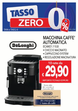 MACCHINA CAFFE DE LONGHI ECAM21.110.B