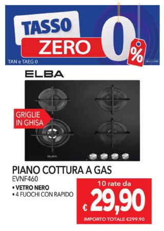 PIANO COTTURA ELBA EVNF460