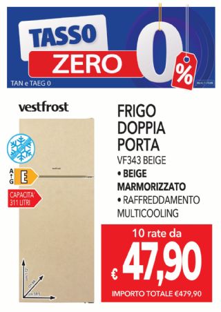 FRIGO VF343FTMHE BEIGE