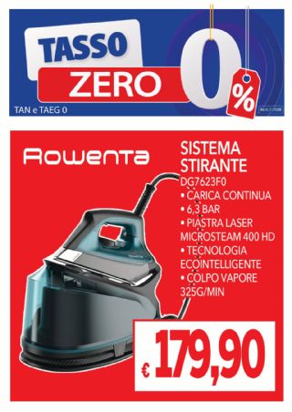 FERRO A CALDAIA ROWENTA DG7623