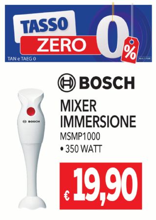 FRULLATORE IMMERSIONE BOSCH MSMP1000