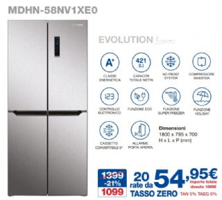 HYUNDAI FRIGO 4 PORTE MDHN-58NV1XE0 