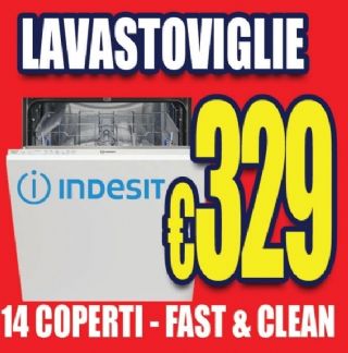 LAVASTOVIGLIE INCASSO INDESIT 14 COPERTI