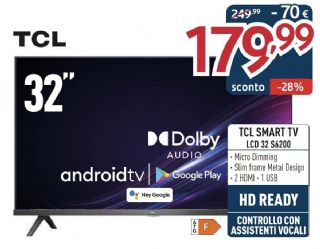 TLC 32'' SMART TV ANDROID