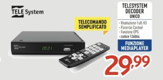 DECODER TELESYSTEM UNICO