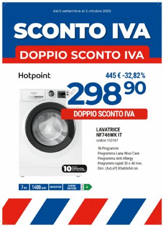 LAVATRICE HOTPOINT-ARISTON NF746WKIT