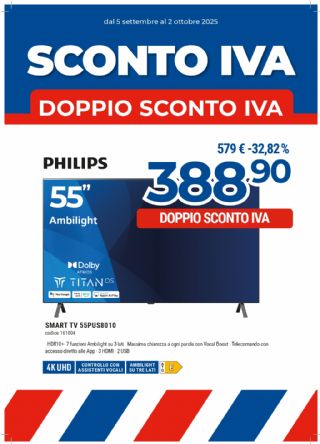 PHILIPS 55PUS8010 55'' SMART TV 4K UHD