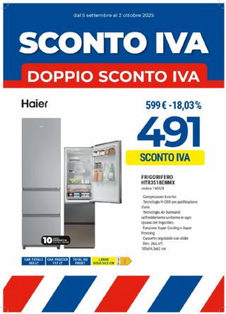 FRIGO HAIER HTR3518ENMX