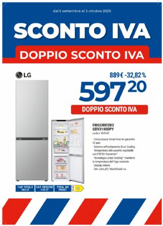 FRIGO LG GBV3100D9Y