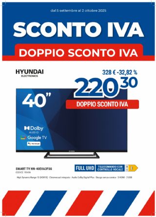 HYUNDAI HN-40EVA3FSG 40'' FULL HD SMART TV